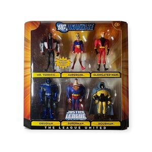 DC Comics Justice League The League United Terrific Super Heroes 6-Pack
